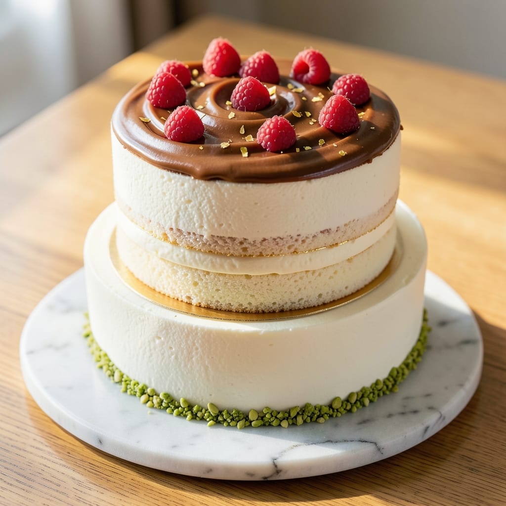 5-Inch Vanilla Cake Recipe: Layered Height With Buttery Frosting Swirls