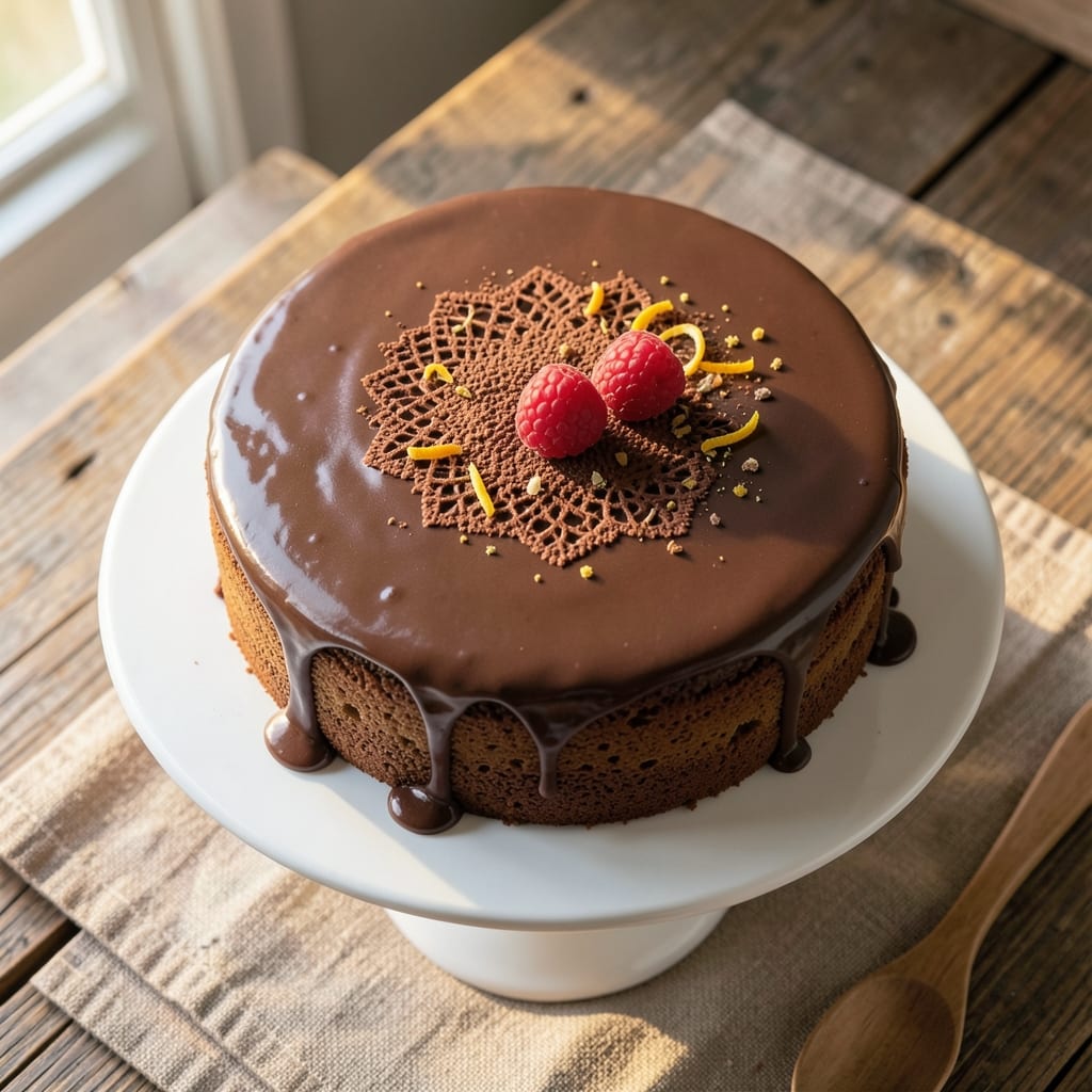 6-Inch Chocolate Sponge Cake Recipe: Decadent Height With Silky Fudge Frosting