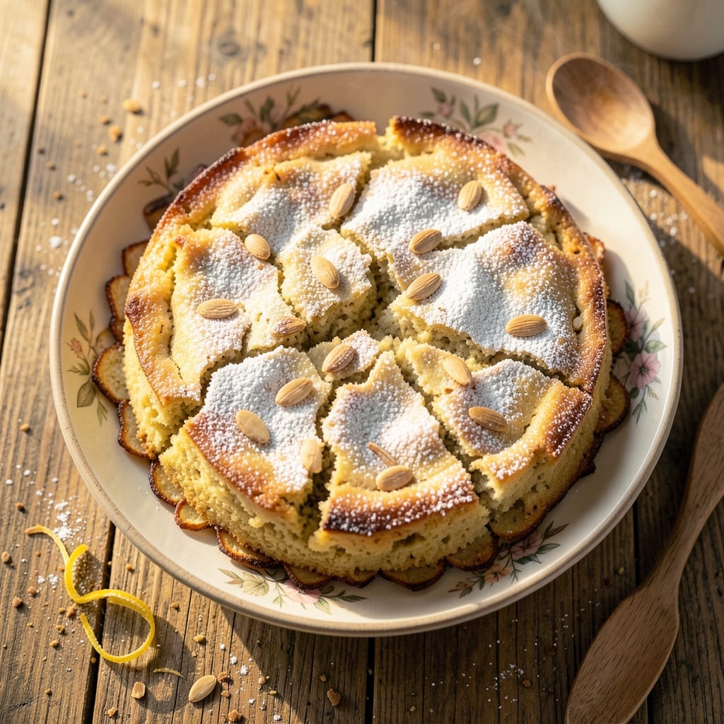 Almond Polenta Cake Recipe: Nutty Crunch Meets Silky Vanilla Layers