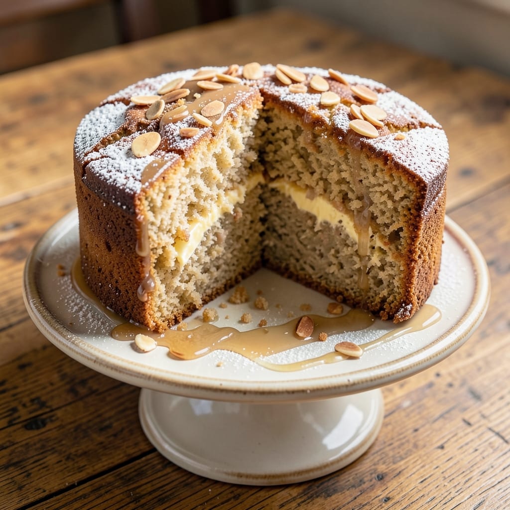 Almond Flavored Pound Cake Recipe: Nutty Vanilla Swirls With Crispy Crown