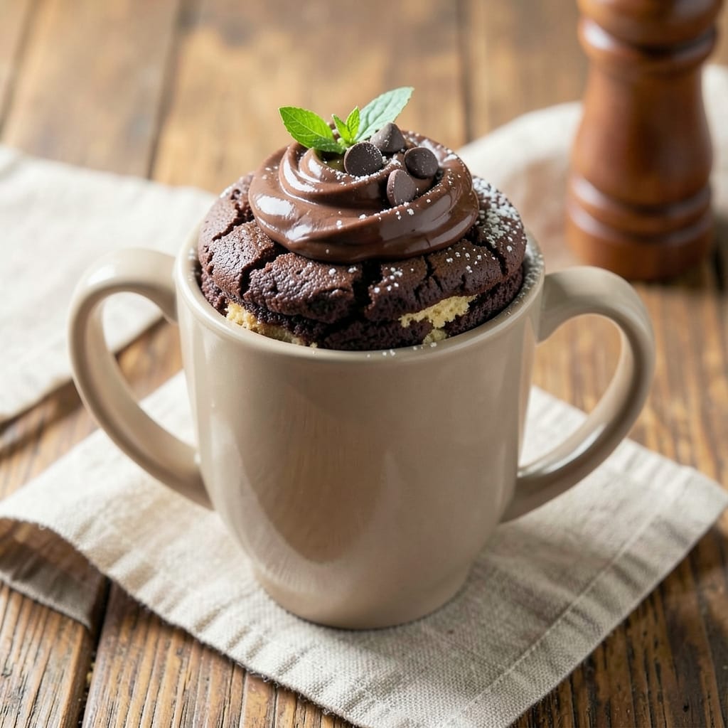 Almond Flour Chocolate Mug Cake Recipe: Single-Serve Fudgy Richness in 5 Minutes