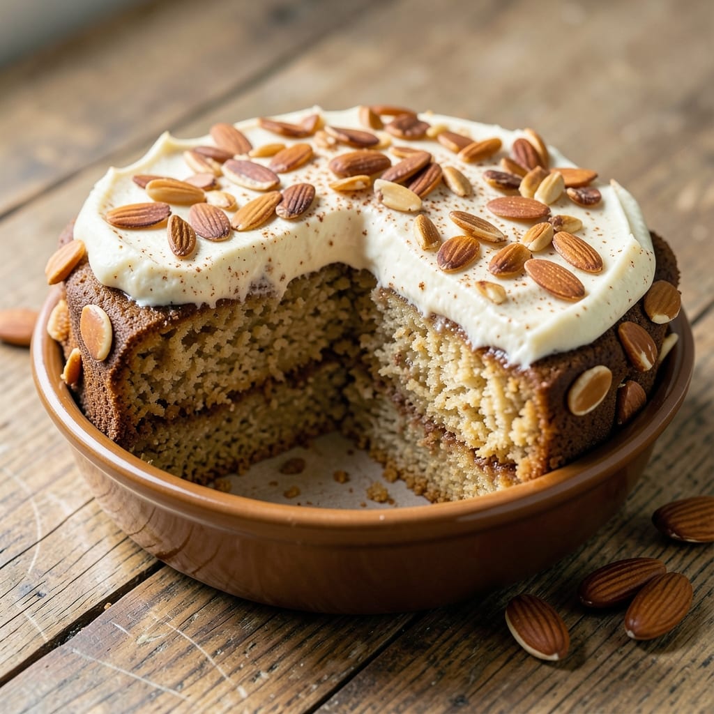 Almond Spice Cake Recipe: Toasted Nut Crunch and Vanilla-Infused Layers
