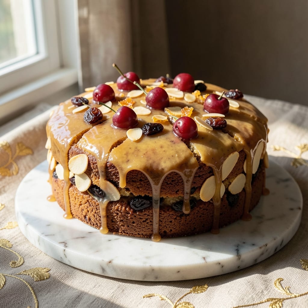 10 Inch Fruit Cake Recipe: Boozy Moisture and Spice-Packed Layers