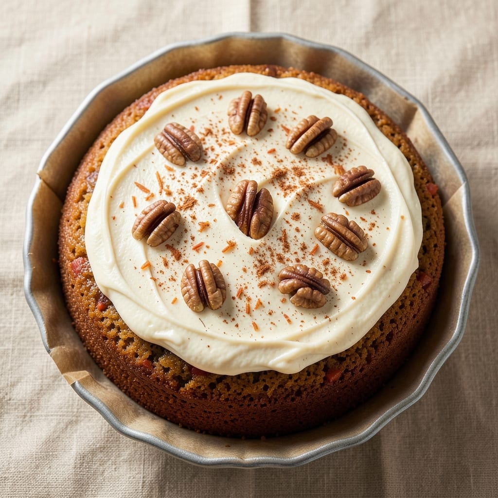 8-Inch Round Carrot Cake Recipe: Spiced Crumb and Cream Cheese Frosting Bliss