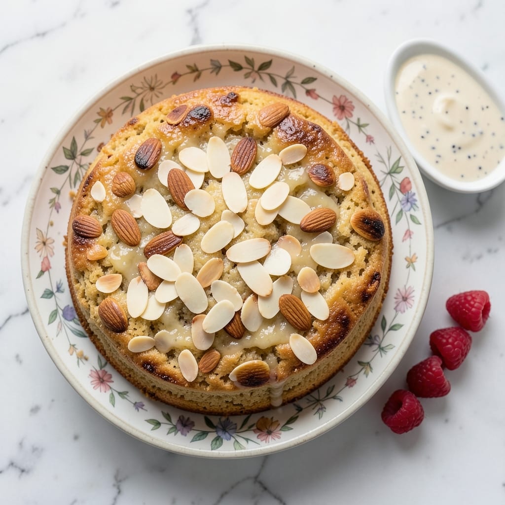 Amandine Cake Recipe: Toasted Almond Crunch and Vanilla Elegance