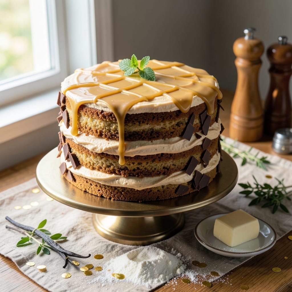 America's Cake Recipe: Vanilla Bean Swirls and Buttery Layers