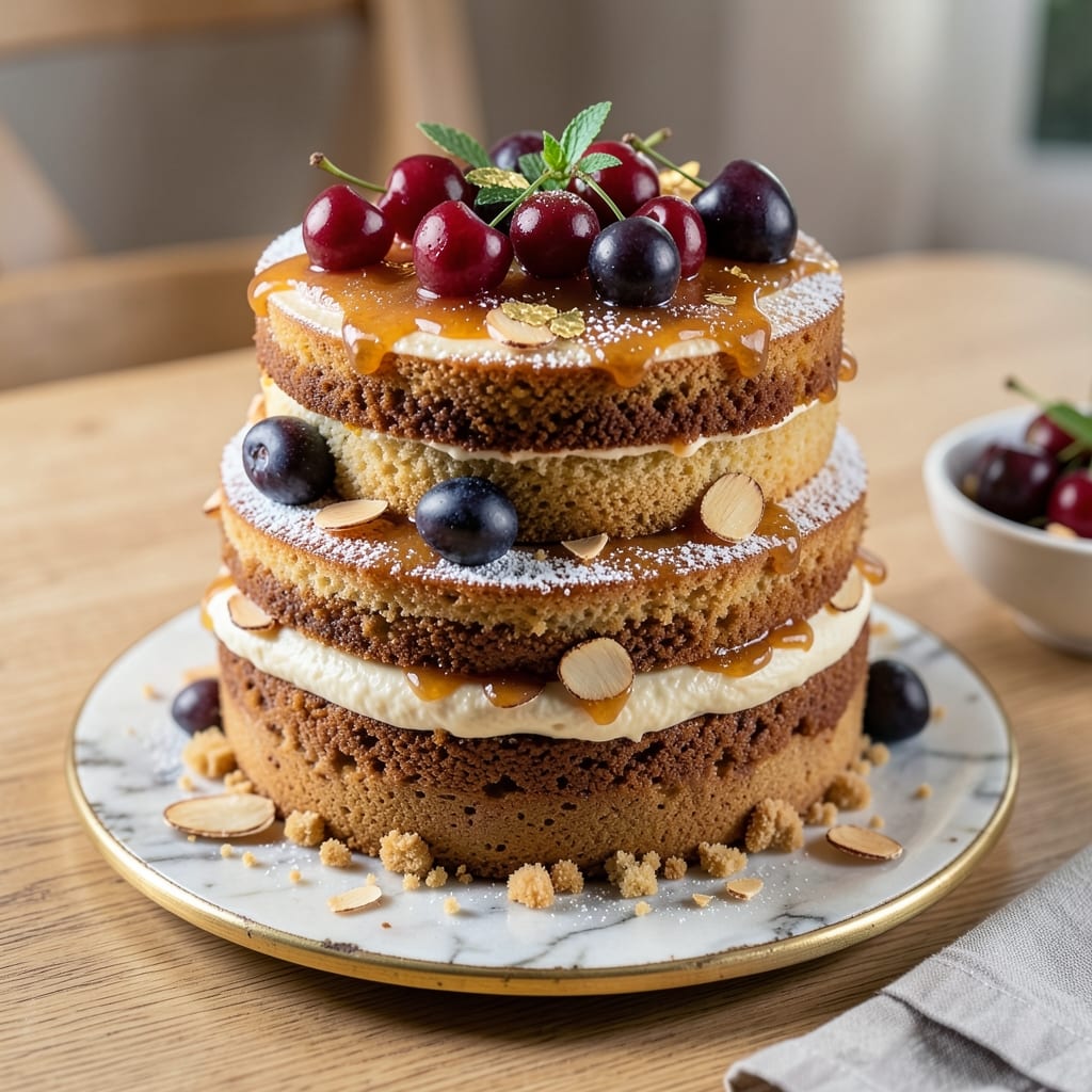 Amaretto Fruit Cake Recipe: Boozy Nutty Swirls That Stay Fresh for Months
