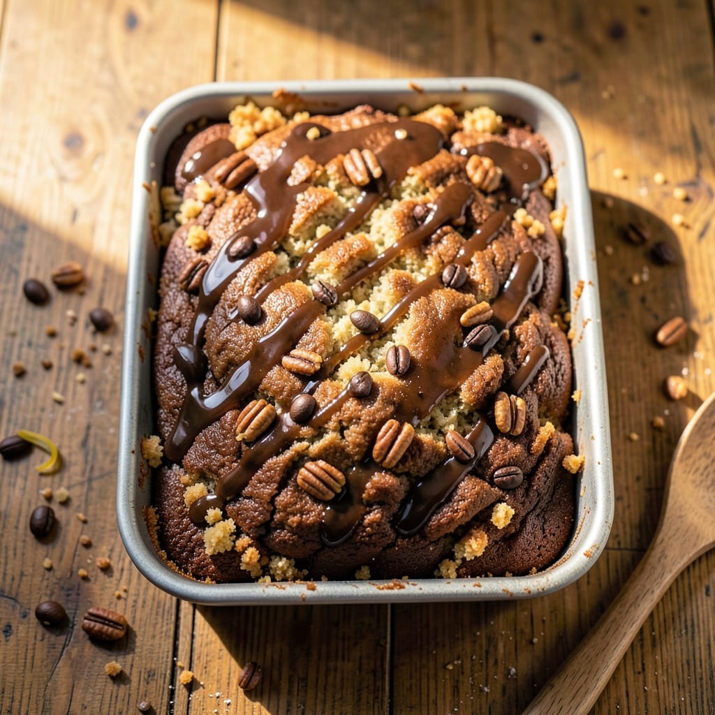 Alton Brown's Coffee Cake Recipe: Vanilla Bean Swirls and Buttery Streusel Top
