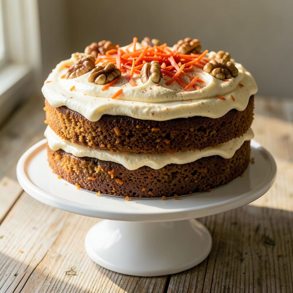 6-Inch Two-Layer Carrot Cake Recipe: Moist Spice-Packed Layers With Cream Cheese Frosting