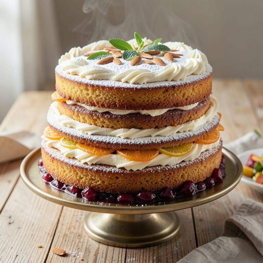 Alcohol-Free Christmas Cake Recipe: Spiced Fruit Layers With Vanilla-Infused Moisture