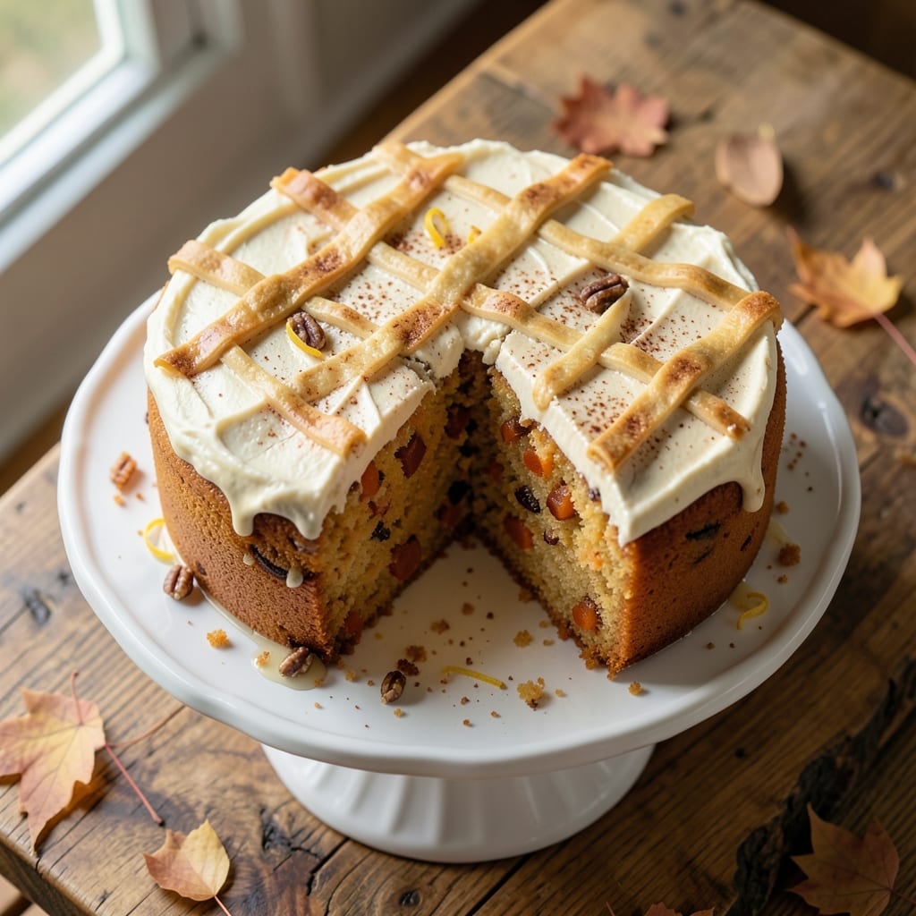 Alden Merrell's Carrot Cake Recipe: Walnut-Studded Crumb with Cream Cheese Frosting