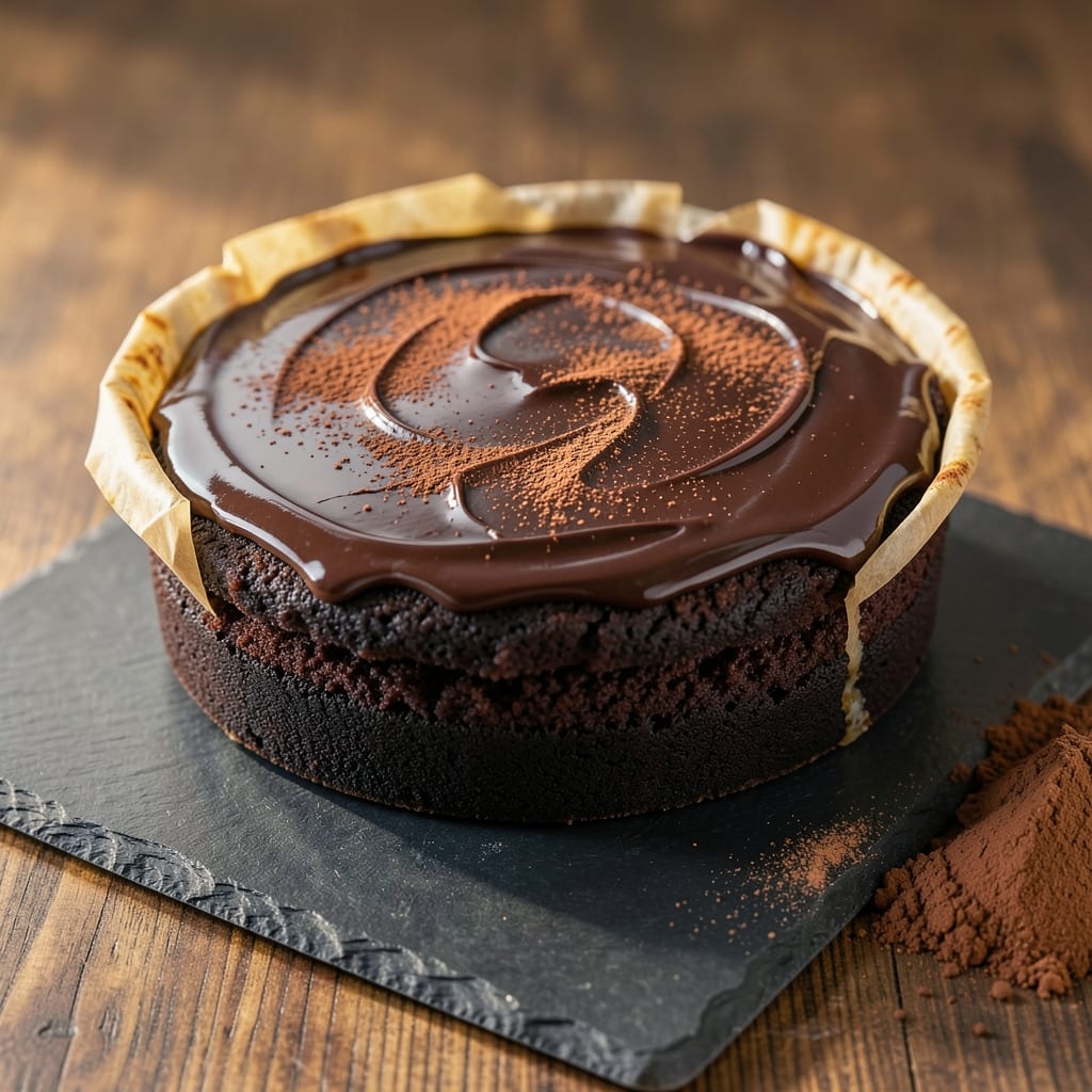 6-Inch Round Chocolate Cake Recipe: Decadent Single-Serve Cake in One Pan
