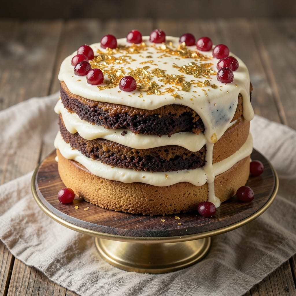 3 Ingredients Christmas Cake Recipe: Festive Layers With Rum-Infused Moisture
