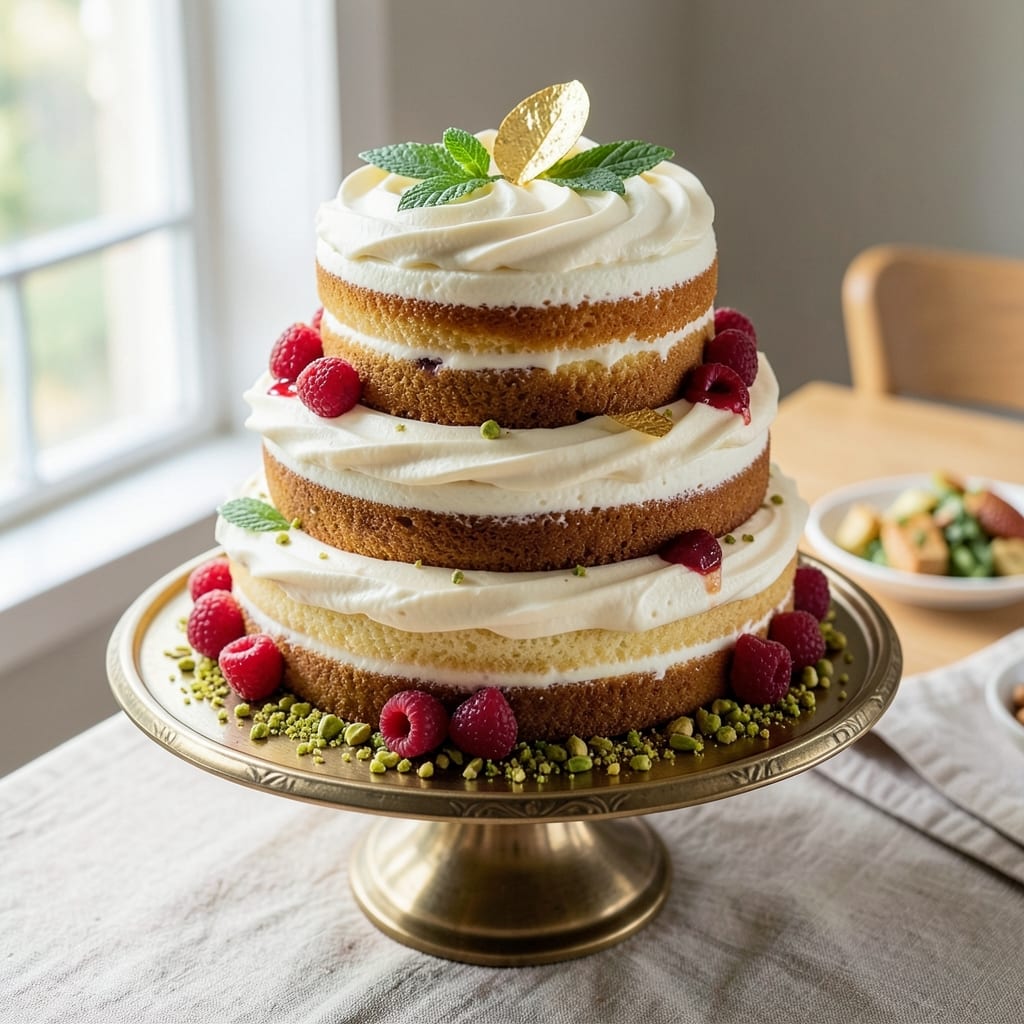 Alton Brown's White Cake Recipe: Buttery Layers and Vanilla Swirl Precision