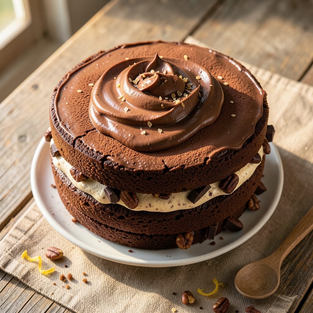 3 Chocolate Cake Recipe: Triple-Layered Fudgy and Fluffy Bliss