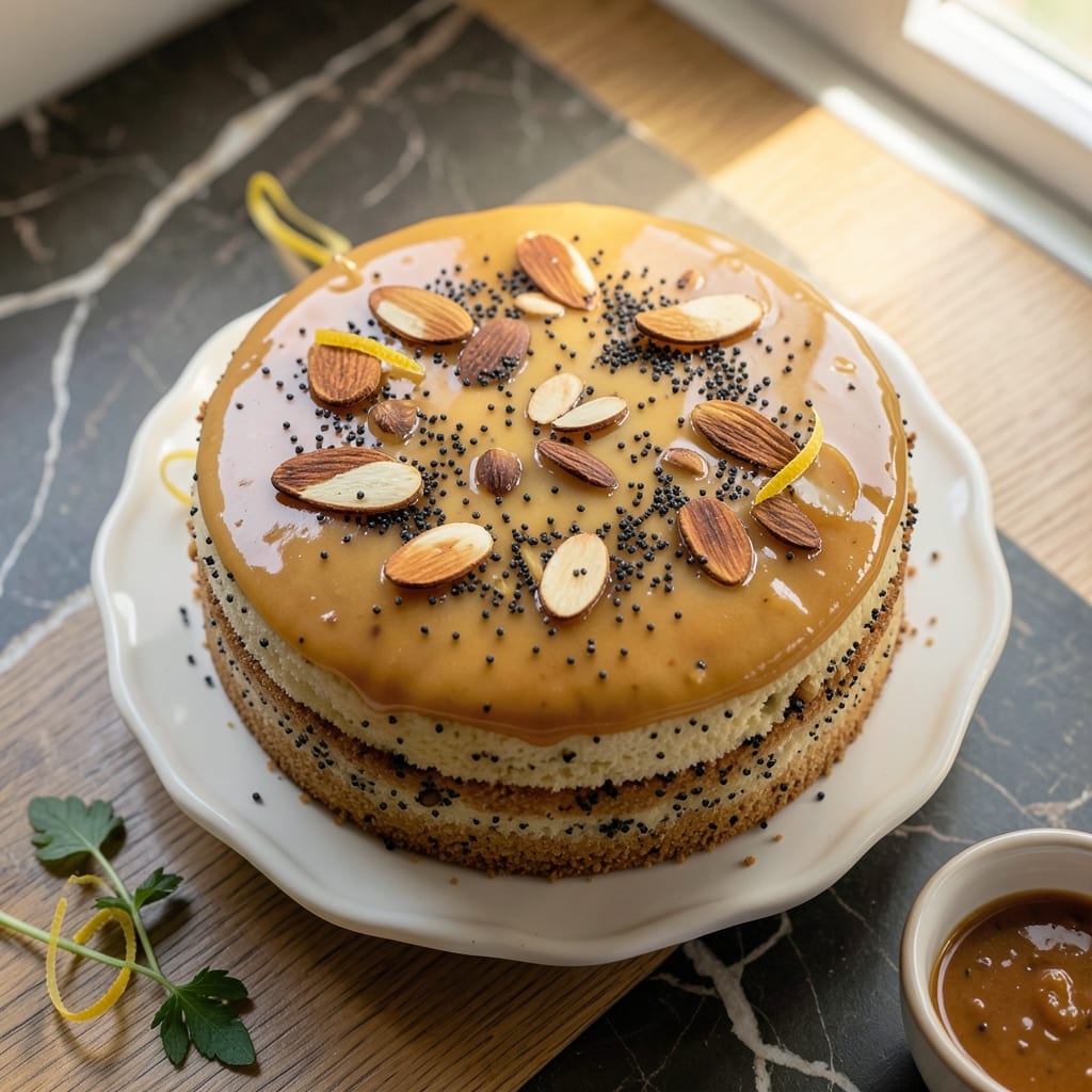 Almond Poppyseed Cake Recipe: Vanilla-Infused Crunch With Buttery Moisture