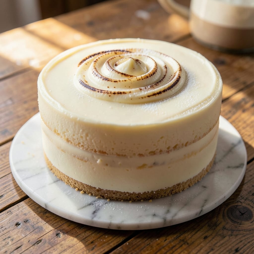 8-Inch Round Vanilla Cake Recipe: Vanilla Bean Swirls and Buttery Crunch Top
