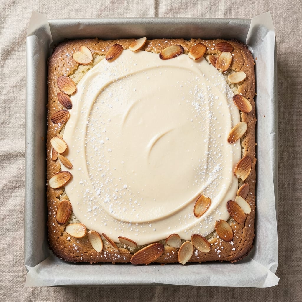 Marion's Kitchen Almond Sheet Cake Recipe: Nutty Vanilla Swirls With Buttery Crispness