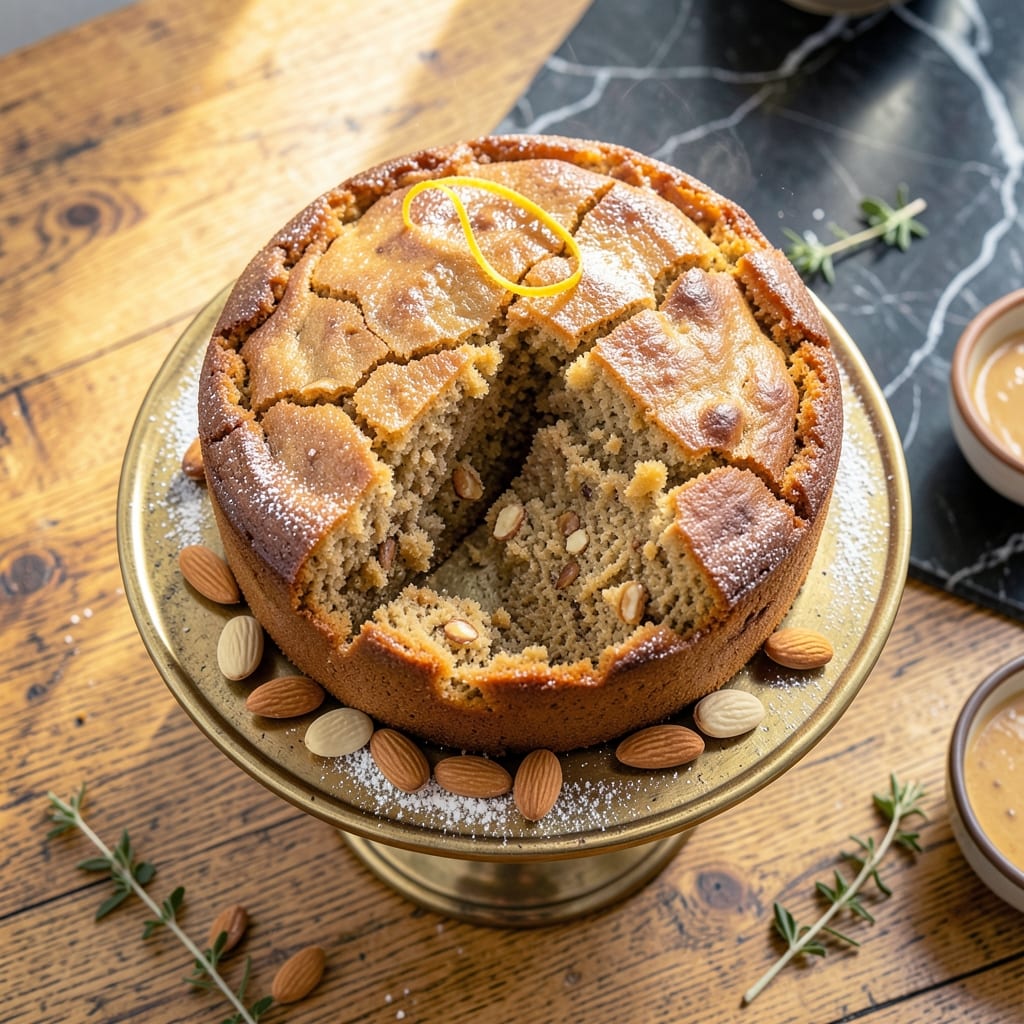 Paula Deen's Almond Pound Cake Recipe: Toasted Nut Swirls and Vanilla-Kissed Moisture
