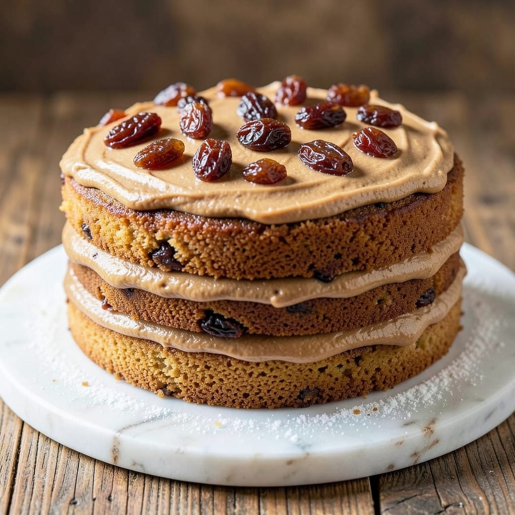 Amazin Raisin Cake Recipe: Warm Spiced Swirls With Chewy Raisin Bites