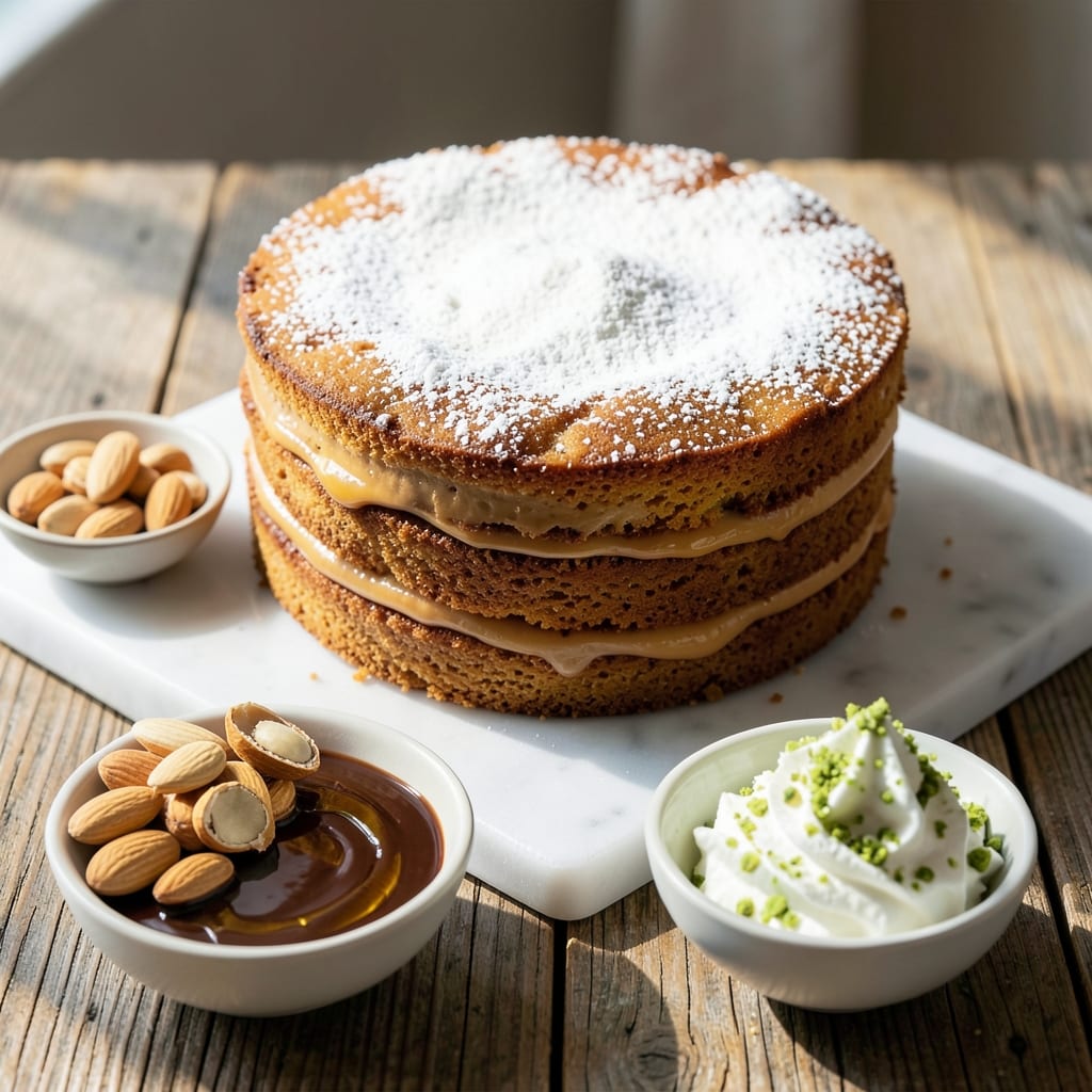 Almondy Cake Recipe: Nutty Swirls and Buttery Crunch in One Bowl