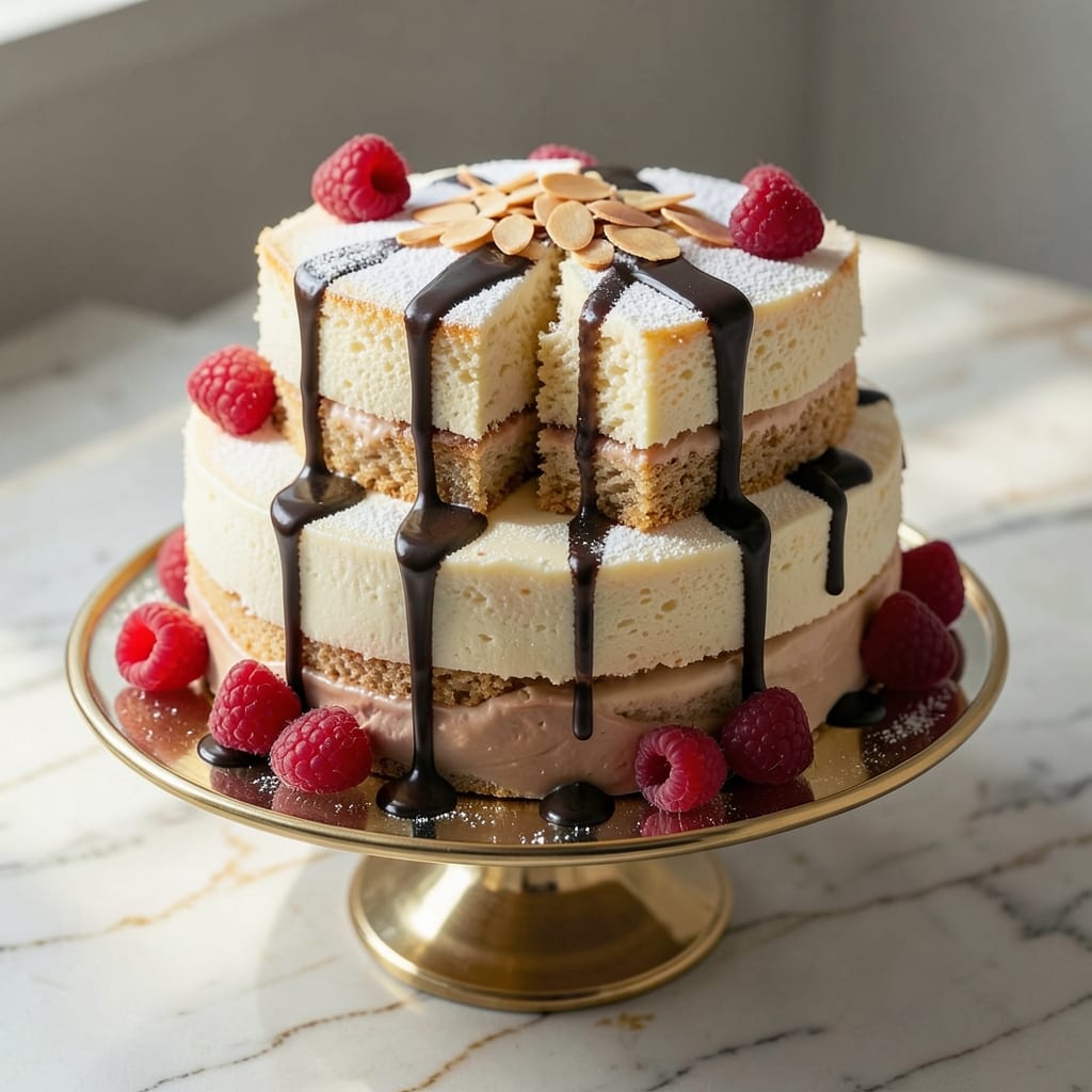 Almond Custard Cake Recipe: Silky Vanilla Swirls With Crunchy Top