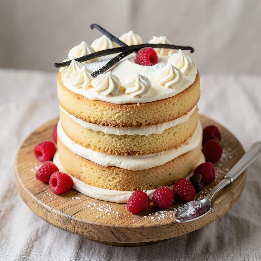 3 Egg Vanilla Cake Recipe: Light-as-Air Layers With Buttery Frosting