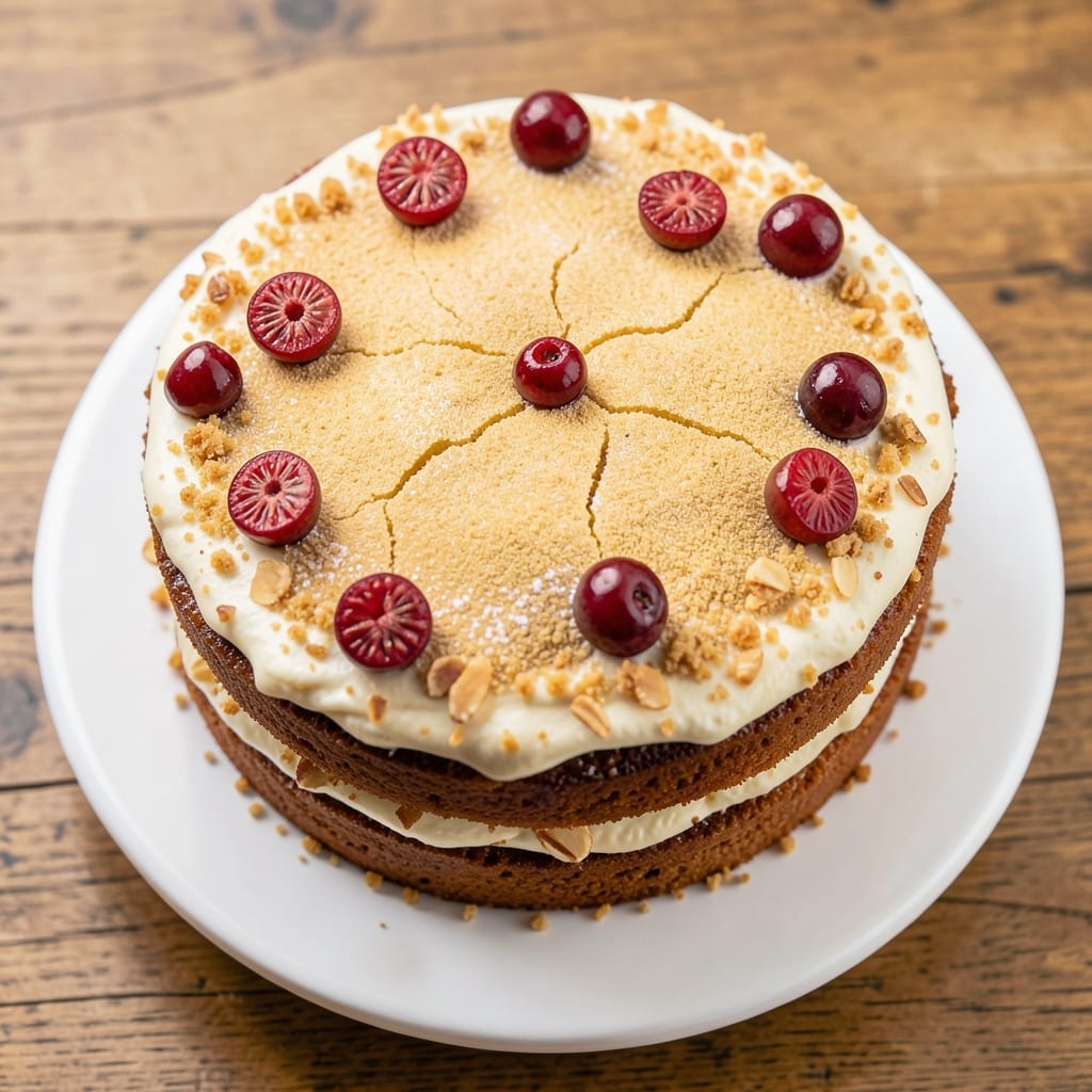 Almond Berry Cake Recipe: Bright Layers of Vanilla and Bursting Fruit