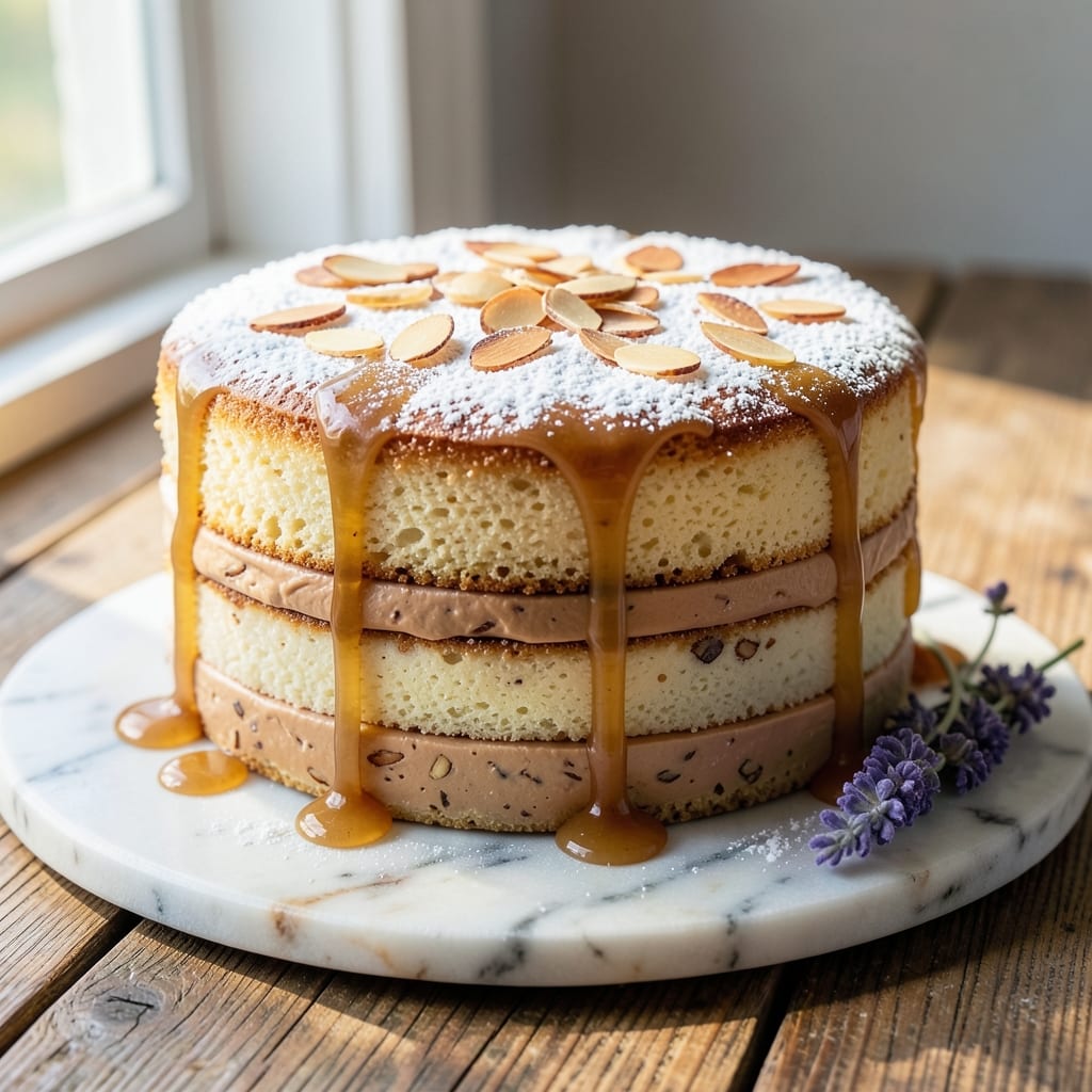 Almond Paste Cake Recipe Using Almond Paste: Nutty Vanilla Swirls With Crispy Crown