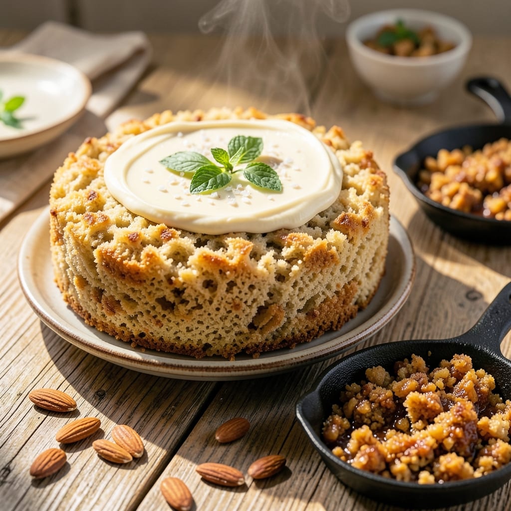 Almond Cornmeal Cake Recipe: Golden Crunch Meets Moist Vanilla Heart