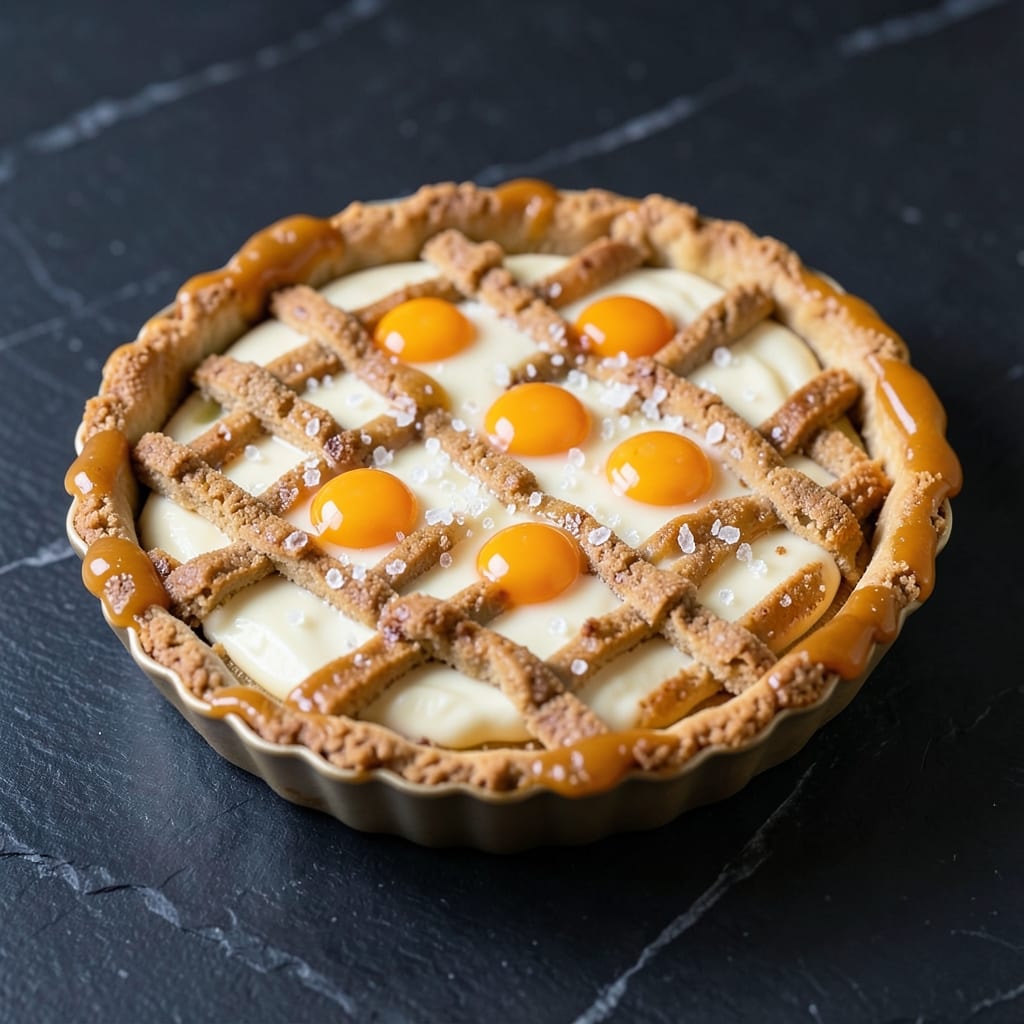 Almond Tart Cake Recipe: Nutty Swirls with Crispy Almond Crown
