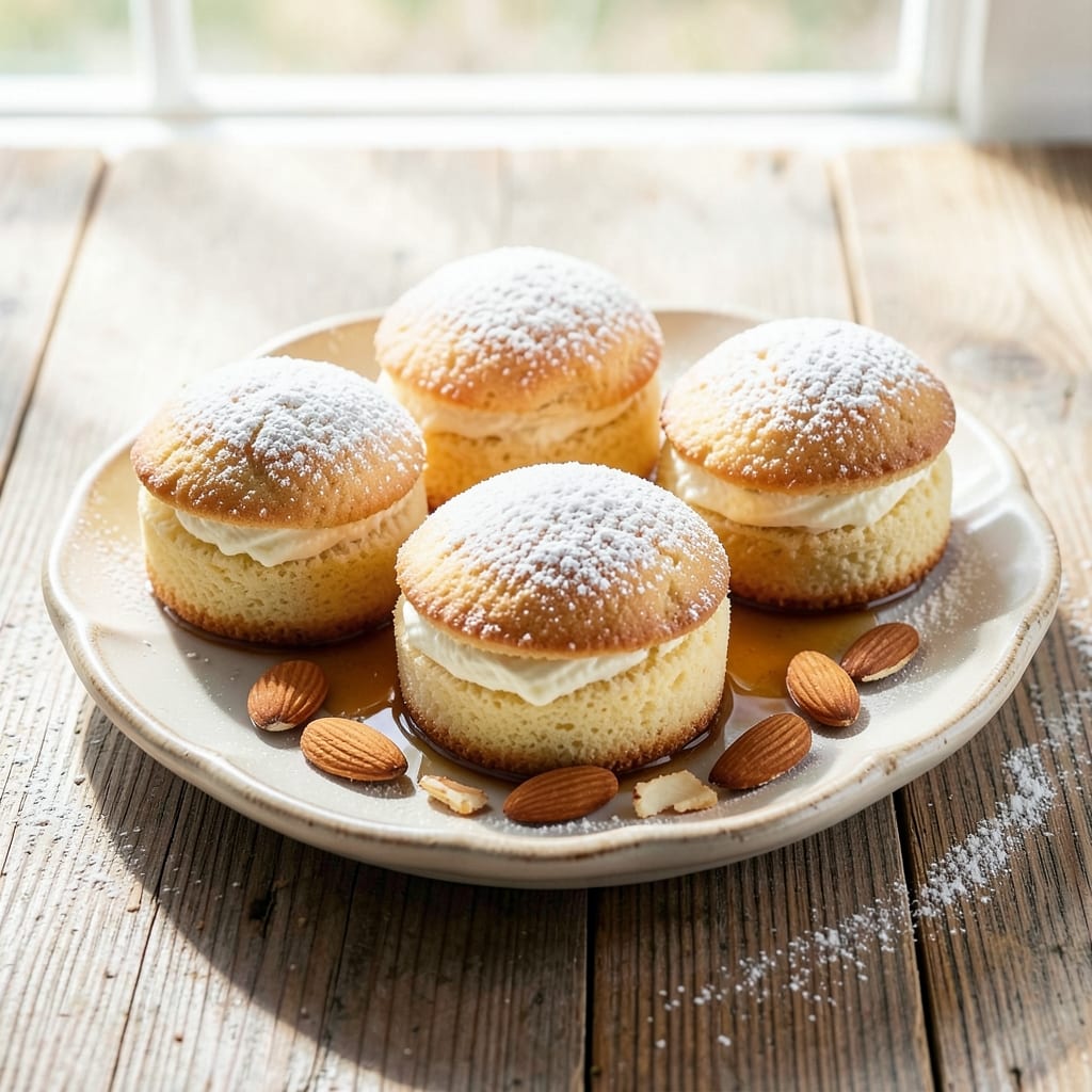 Almond Ricotta Tea Cakes Recipe: Vanilla-Infused Lightness With Crisp Edges