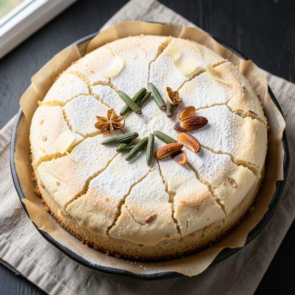 Almond Cardamom Cake Recipe: Fragrant Spice Swirls and Golden Crispness