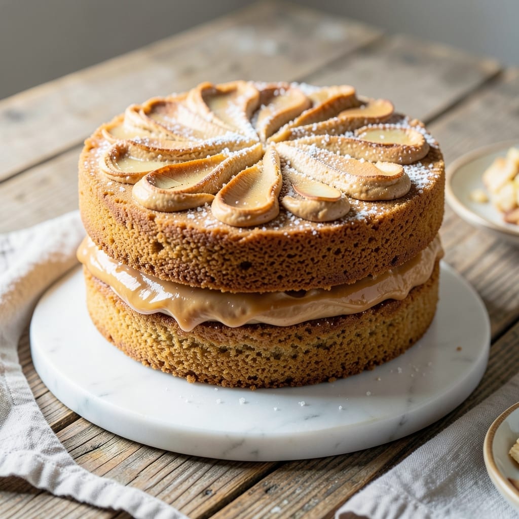 2 Layer Almond Cake Recipe: Nutty Height With Vanilla-Infused Moisture
