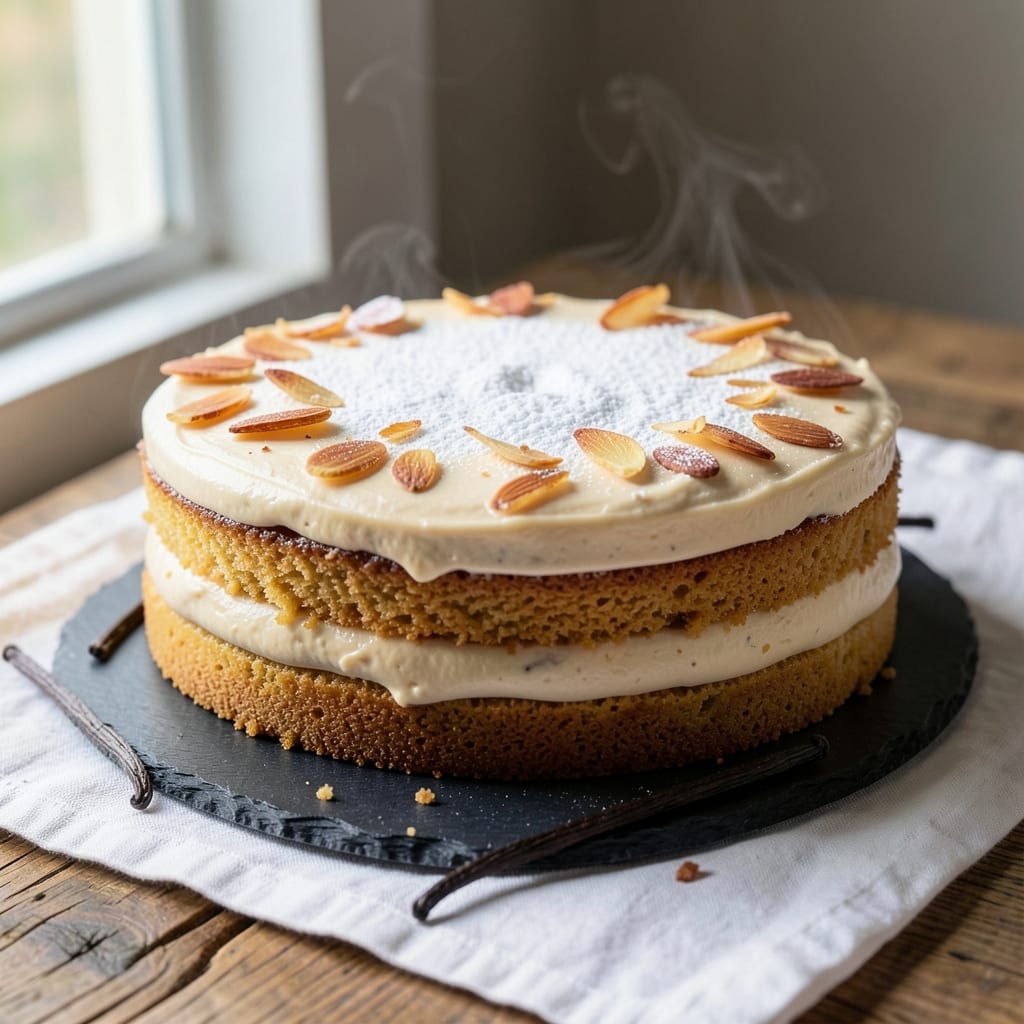Almond Cake Recipe: NYT-Style Vanilla-Infused Moisture With Toasted Crunch