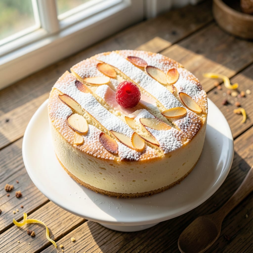 Six-Inch Almond Cake Recipe: Crunchy Top and Silky Moisture Balance