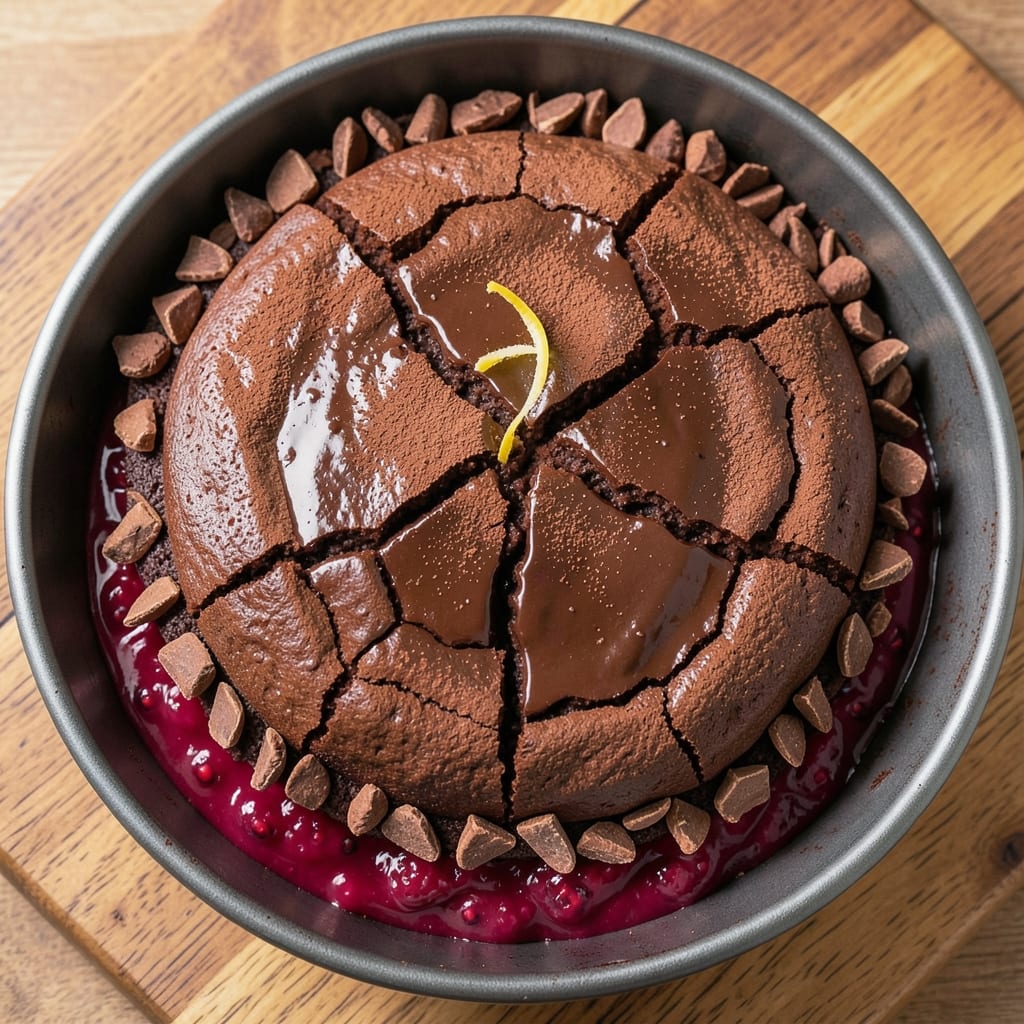 500g Chocolate Cake Recipe: Dense Middle and Fudgy Edges Every Time