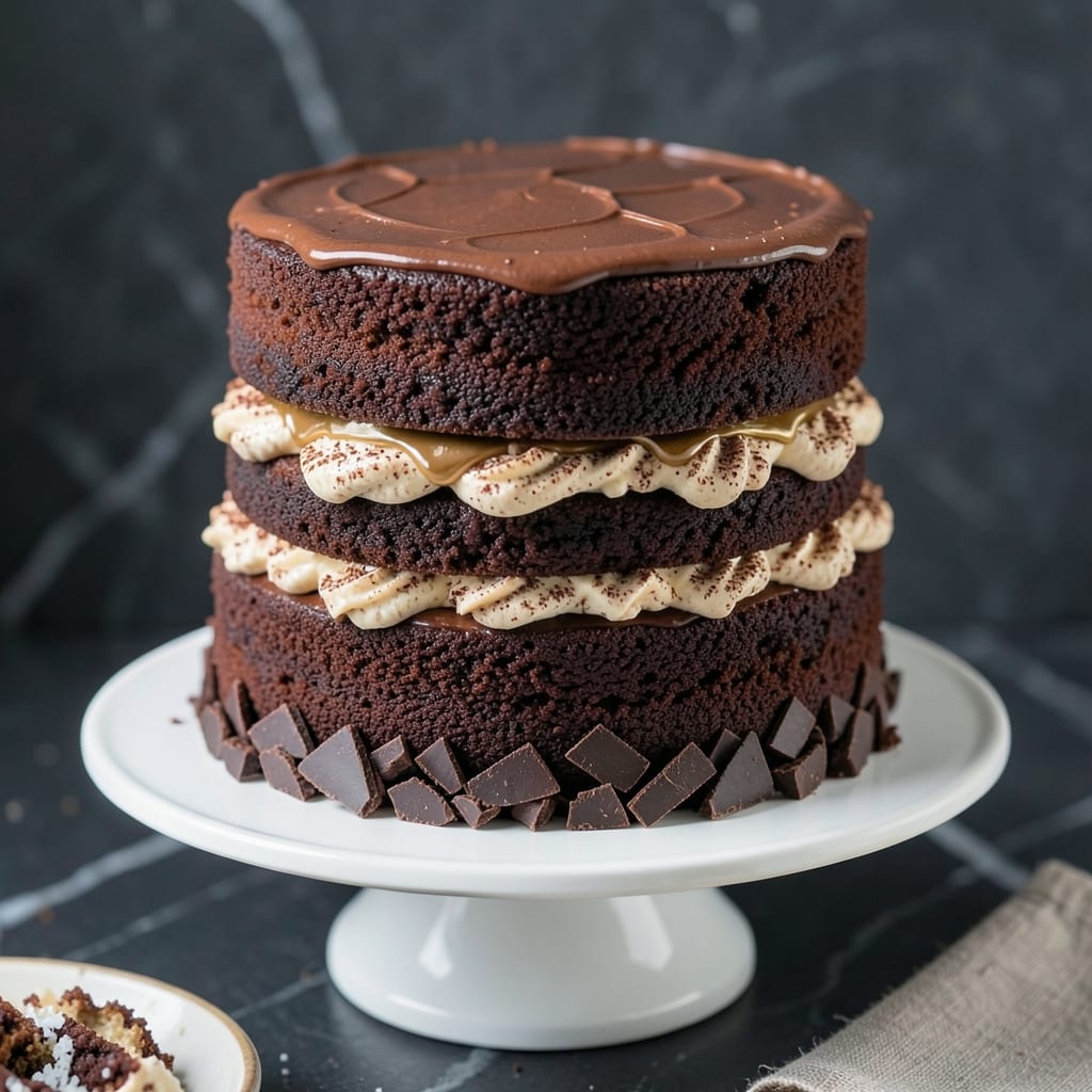 3 Layer 9 Inch Chocolate Cake Recipe: Decadent Height With Moist Layers