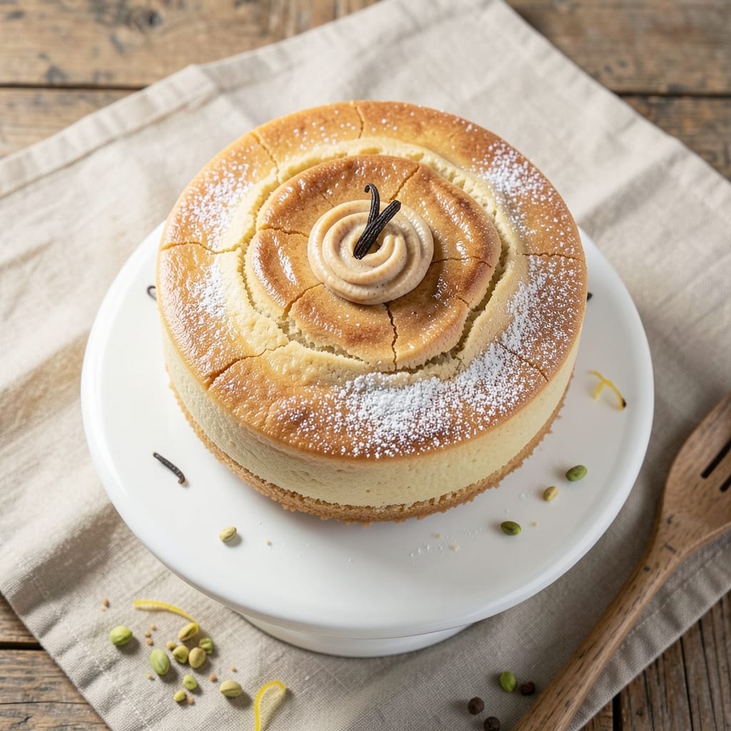 6-Inch Vegan Cake Recipe: Fluffy Layers With Vanilla Bean Frosting Swirls