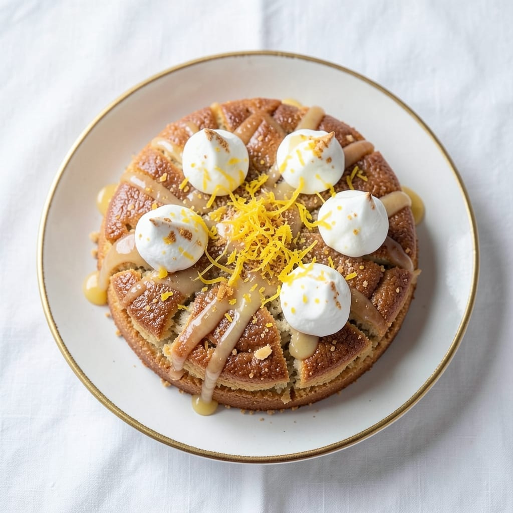 Amaretti Cake Recipe: Almond Kissed Crunch With Vanilla Heart