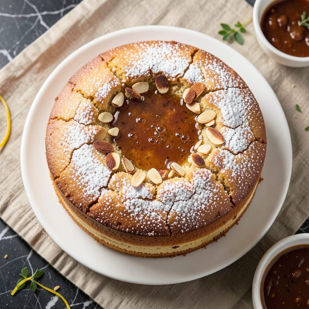 Almond Amaretto Pound Cake Recipe: Boozy Nutty Swirls With Crispy Crown