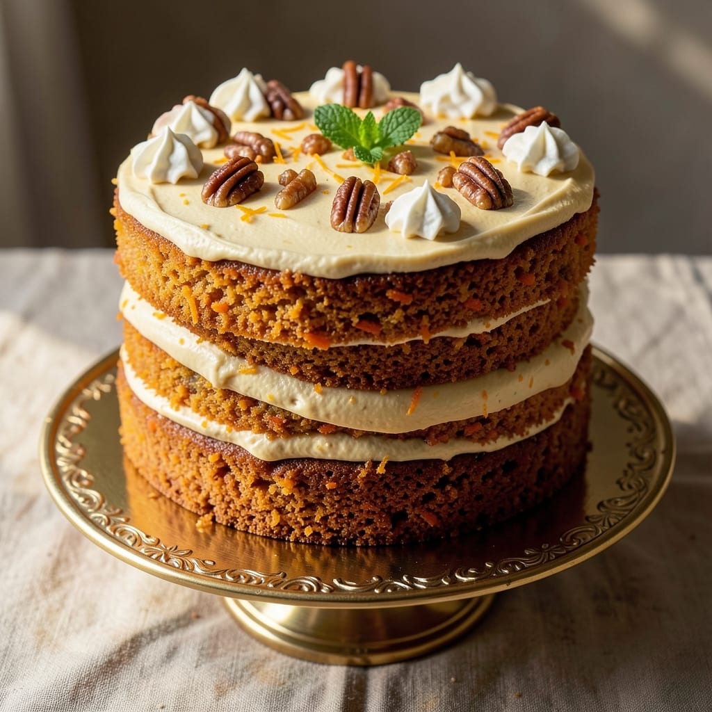 14 Carat Carrot Cake Recipe: Velvet Moisture With Cream Cheese Frosting Rivers