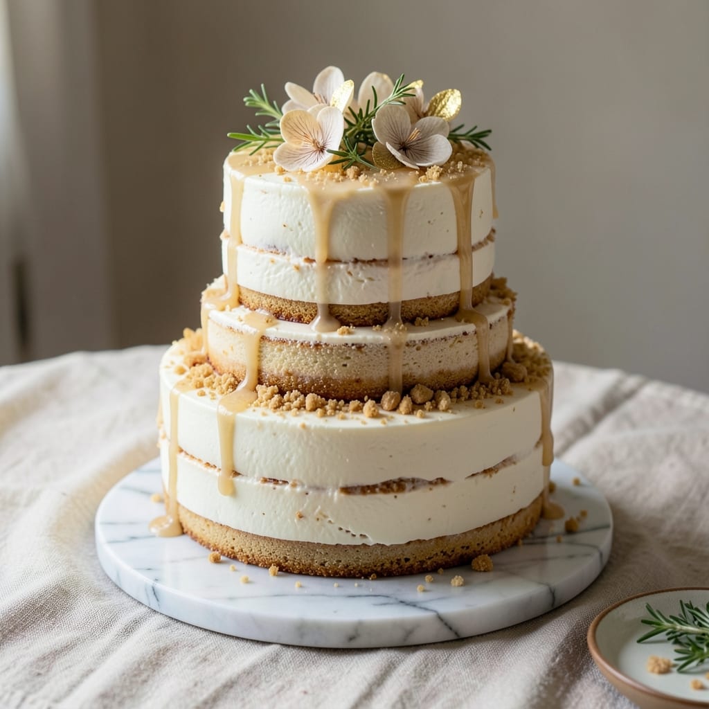 Almond Wedding Cake Recipe From Scratch: Layered Elegance With Crispy Crown