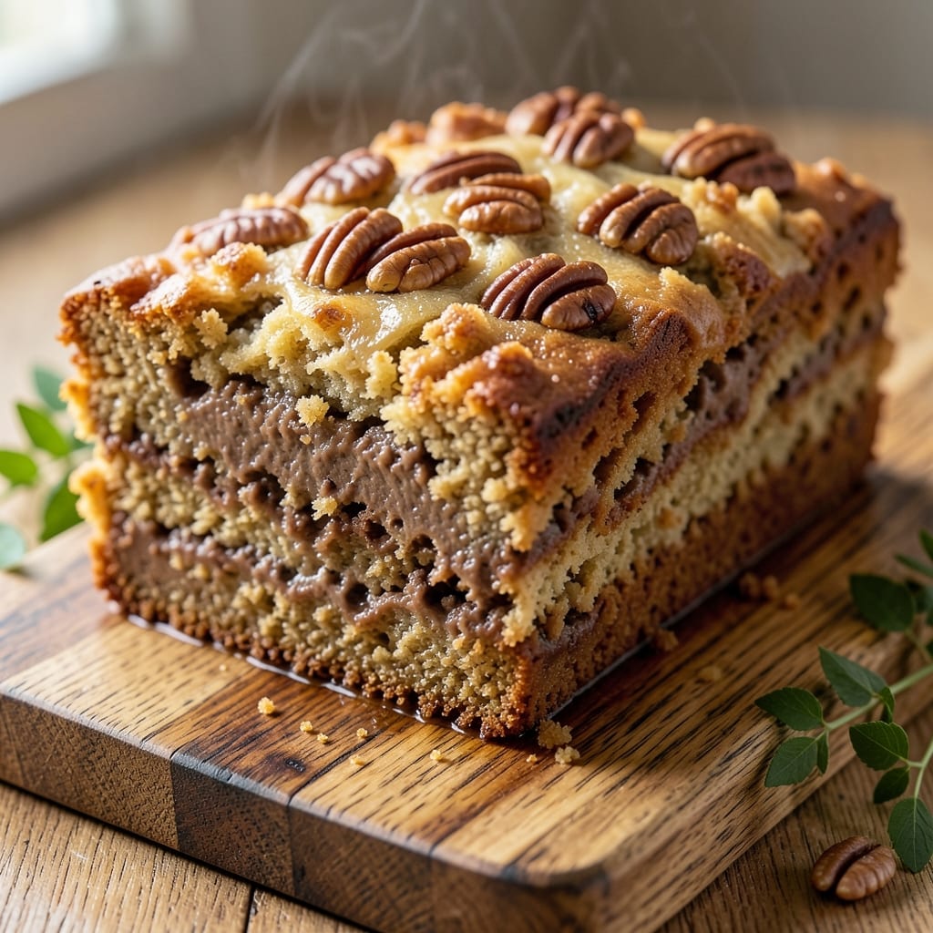 Amazing Pecan Coffee Cake Recipe: Vanilla-Butter Swirls With Crunchy Top
