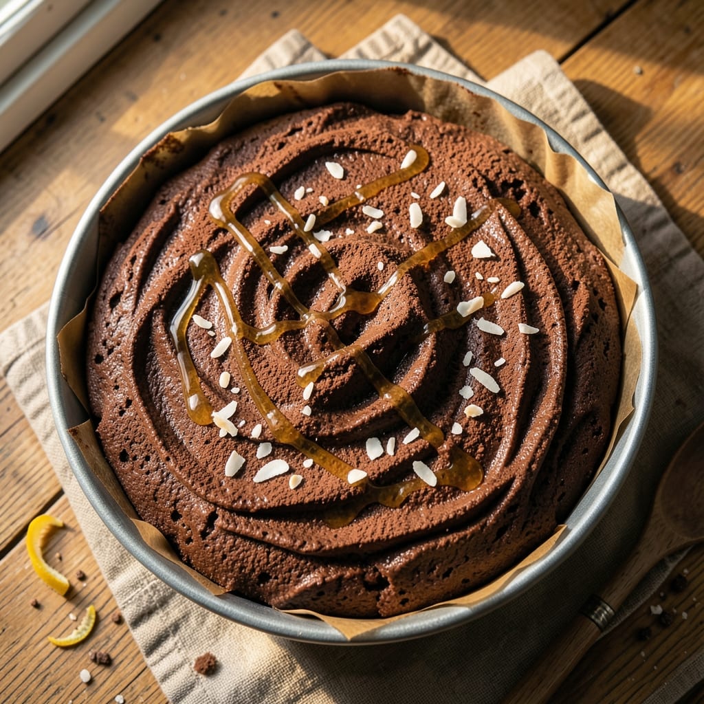 All Natural Chocolate Cake Recipe: Fudgy Layers and Fresh Fruit Topping Balance