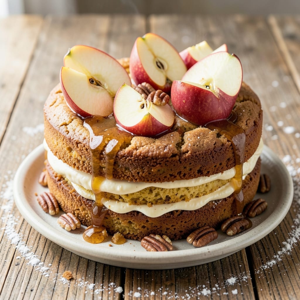 Alton Brown's Apple Cake Recipe: Spiced Fruit Layers and Buttery Crisp Crown