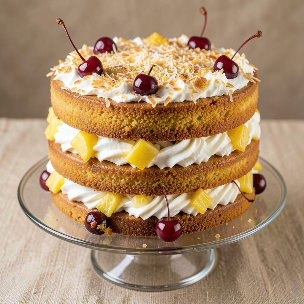 Betty Crocker's Ambrosia Cake Recipe: Vanilla Bean Swirls and Buttery Crisp Crown