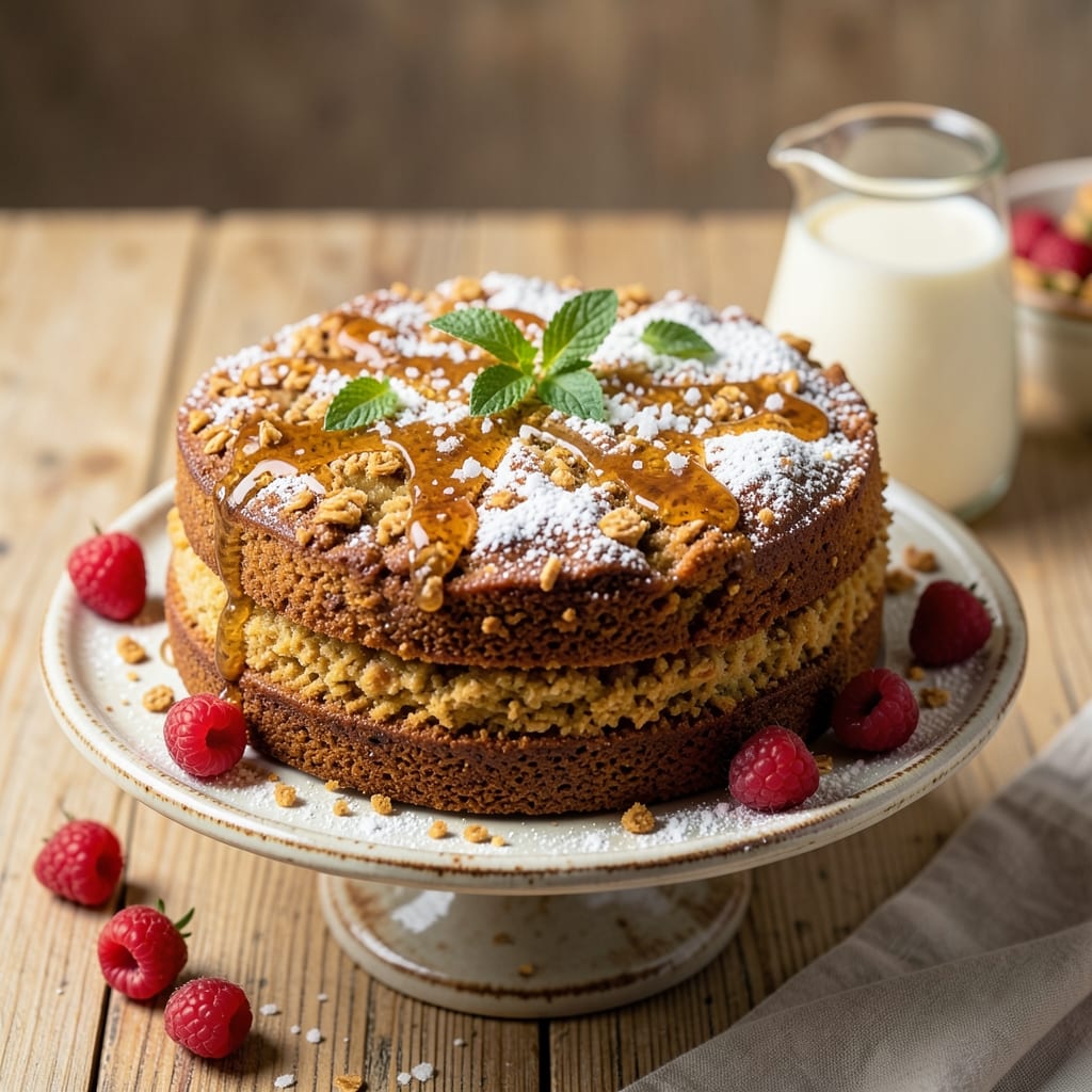 All Bran Cake Recipe: Fiber-Rich Moisture With Walnut Swirl Twist