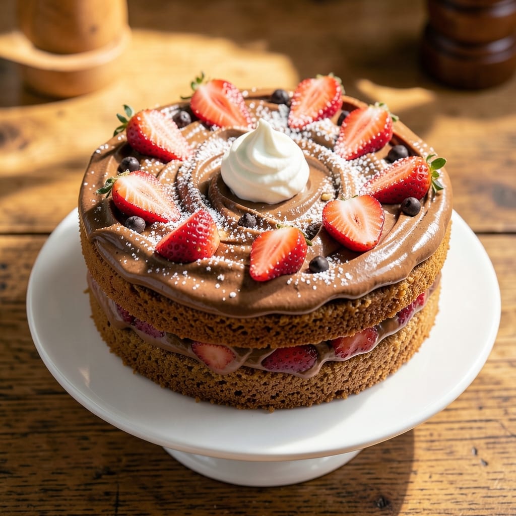 2-Ingredient Nutella Cake Recipe: Fudgy Layers Without a Drop of Mixing