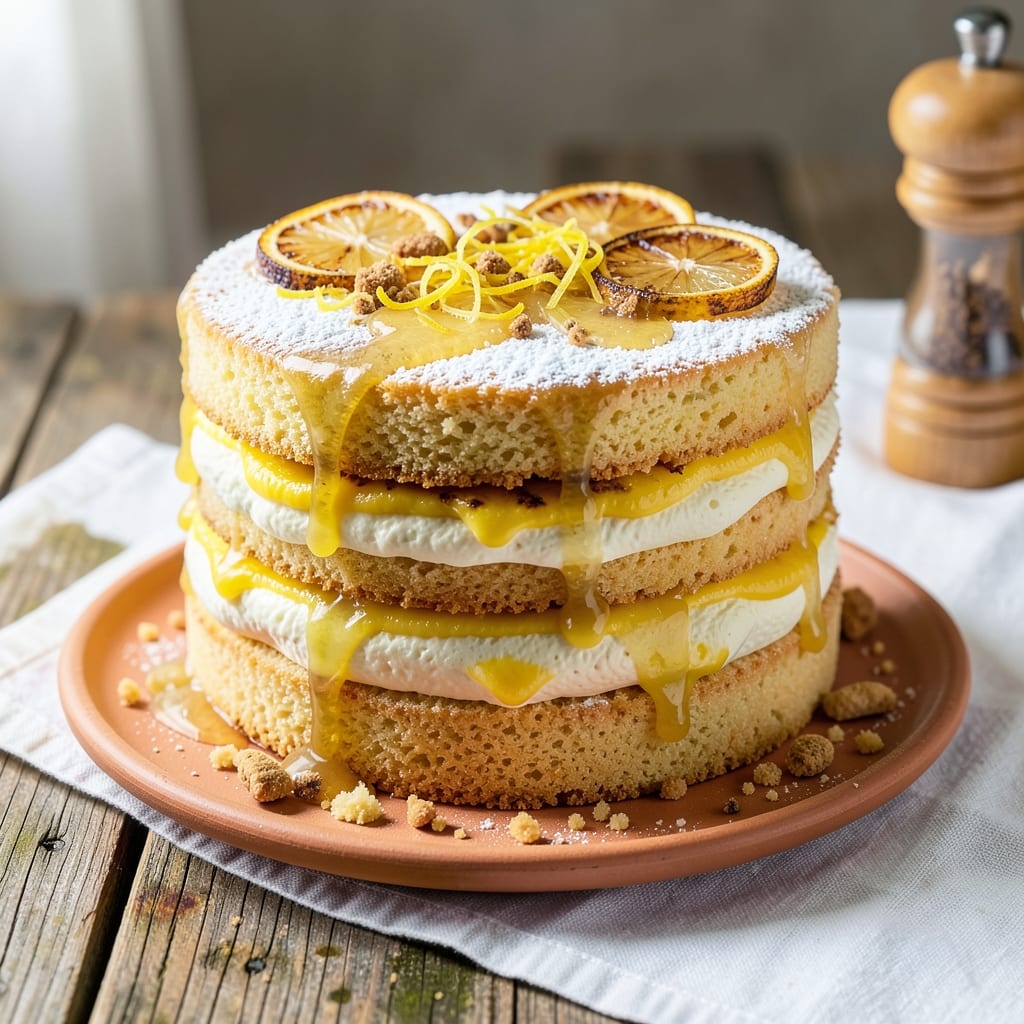 Amalfi Coast Lemon Cake Recipe: Bright Citrus Sunshine in Every Layer
